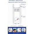 thumbnail image 2 of White Dual-Touch Display Capacitive Stylus Pen - Compatible with Samsung Galaxy Tab A9/A8/A7, Android, iOS & Windows Devices - Precise Responsive for Note-Taking, Drawing & Navigation, 2 of 7