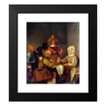 thumbnail image 2 of Hendrick van der Burgh 12x13 Black Modern Framed Museum Art Print Titled - The Oyster Meal (Between 1650 and 1655), 2 of 5