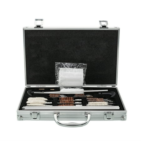 Shotgun Barrel Cleaning UBesGoo 126pcs Pro Universal Gun Cleaning Kit, with Carry Case, for Rifle Pistol Shotgun Firearm Cleaner ()