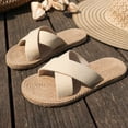 thumbnail image 5 of Ticikt Platform Sandals Women Cute Wedge Espadrilles on Summer Beach Raffia Vacation Sandal Comfortable Open Toe Dressy Shoes, 5 of 9