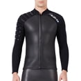 thumbnail image 1 of Trajes De Neopreno Traje De Buceo Dividido Manga Larga Pantalones Largos Traje De Baño Mantener El Calentamiento Deportes Transpirables Pieles De Buceo Reemplazo Para DiveSail Men/Negro【L】 tholdsy OD003284-03, 1 of 7