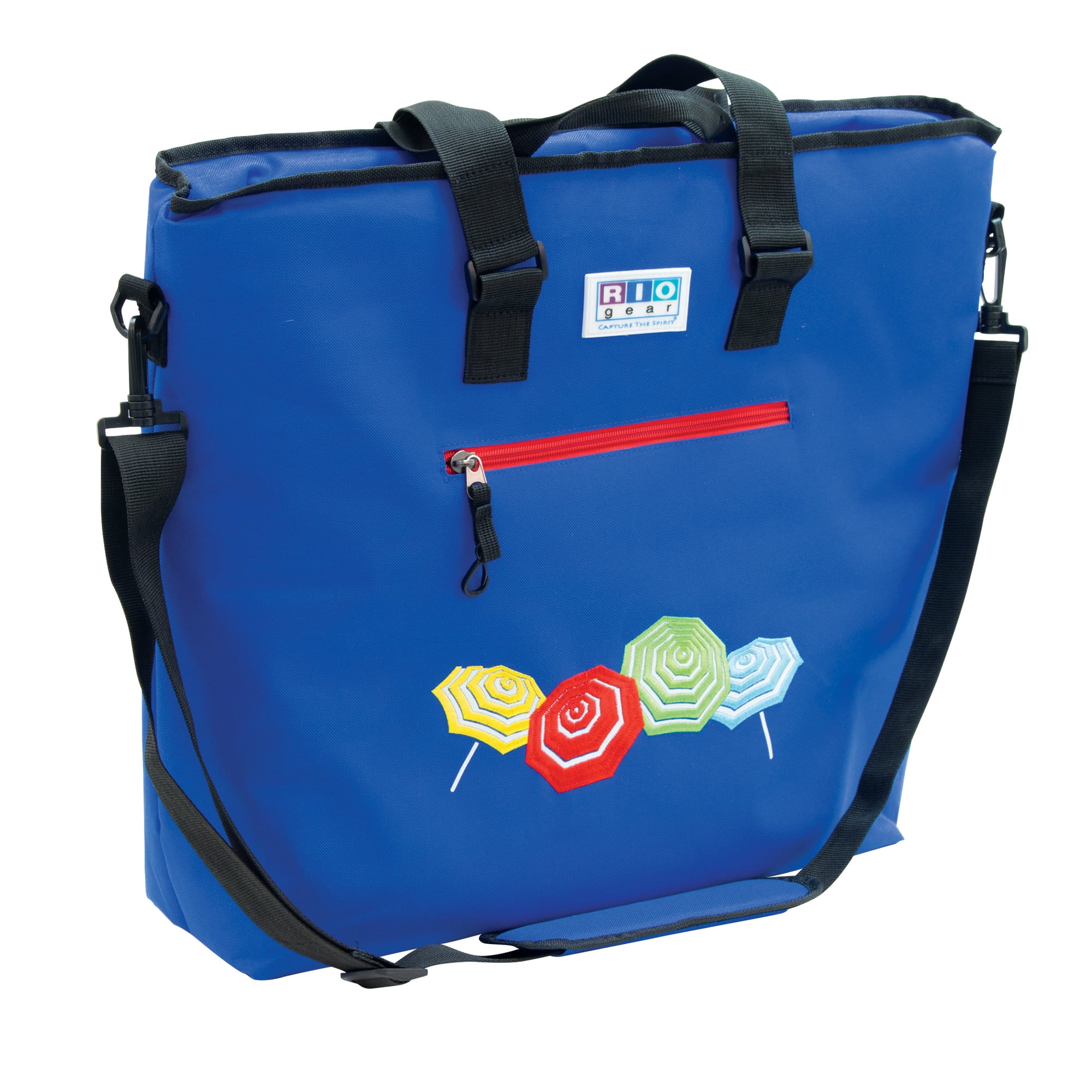 Rio Beach Blue Deluxe Insulated Tote Bag with Bottle Opener