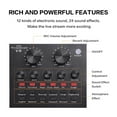 thumbnail image 5 of Professional Audio V8 Sound Card Set Mic Studio Condenser Microphone For Podcast Recording Live Streaming, 5 of 6