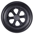 thumbnail image 4 of 1 rodamiento de rueda de repuesto para silla de ruedas de 12 pulgadas, sólido y antideslizante. Negro, 4 of 7