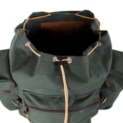 Duluth Pack 32 Liter Capacity Olive Drab Canvas Rambler Backpack