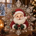 thumbnail image 3 of Christmas Snowman Diamond Painting Art Kits For Adults,Special Shaped Hanging Pearl Acrylic Suncatcher Gem Art Pendant Decorations Kit For Home Decor And Gift(12In), 3 of 4