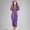 Dark Purple, variant on Fleece Bear Ear Hooded Jumpsuit for Kids Girls Half Zip Plush Animal Coverall with Pockets Ribbed Wrist Ankle Cuffs Winter Warm Play Outfit Multi Color