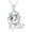 AnimalShapes 3, variant on 925 Sterling Silver Animal Shape Series Opal Necklaces Pendants for Women Elephant/Fox/Lion/Rabbit/Squirrel/Monkey/Owl/Phoenix/Penguin/Swan/Frog/Panda