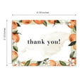thumbnail image 3 of Little Cuties Clementine Thank You Greeting Cards / 24 Baby Shower Note Cards With White Envelopes / 6 Adorable Fruit Thanks Designs / Made In USA, 3 of 6