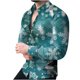 thumbnail image 1 of Camisa Casual Estampada Con Gráfico Geométrico Delgado Degradado de Manga Larga Para Hombre Odeerbi  ODB-6, 1 of 5