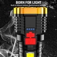 thumbnail image 4 of Super Bright 10000000LM Torch Led Flashlight USB Rechargeable Tactical Light HOT F7W8, 4 of 8