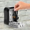 thumbnail image 1 of WALFRONT 4 Digit Key Safe Security Storage Lock Box Combination Wall Mount Organizer US, Key Storage Lock Box, Wall Mount Lock Box, 1 of 7