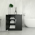 thumbnail image 4 of WORKPRO Black Small Industrial Metal Storage Cabinet with Doors and Shelves,Garage Cabinet with Lock for Home, Warehouse, Office, Shop, Solid Packed, 4 of 8