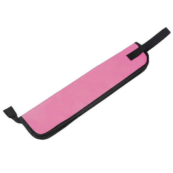 Pink Drumstick Bag Made of Oxford Cloth WaterResistant with Two Compartments and Gripped Handle 7.5 x 3.5 x 12 inches