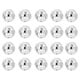 thumbnail image 1 of 20 piezas de esferas reflectantes de vidrio para decoración de escaparates, bolas de espejo de discoteca, 1 of 7