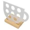 thumbnail image 1 of Soporte Para Cápsulas De 8 Agujeros, Soporte De Exhibición De Cápsulas De Café De Estabilidad Acrílico Resistente Al Desgaste Ligero Para El Hogar Para La Tienda De Postres ANGGREK Acrylic Capsule Coffee Holder, 1 of 8