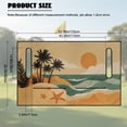 thumbnail image 6 of Uorisanigo Golf Cart Seat Cover Towel Blanket Breathable Beach Starfish Sunset Golf Cart Seat Cushion Covers 52.36"x 32.28" for EZGO TXT RXV/Club Car DS Precedent Easy to Install Clean, 6 of 7