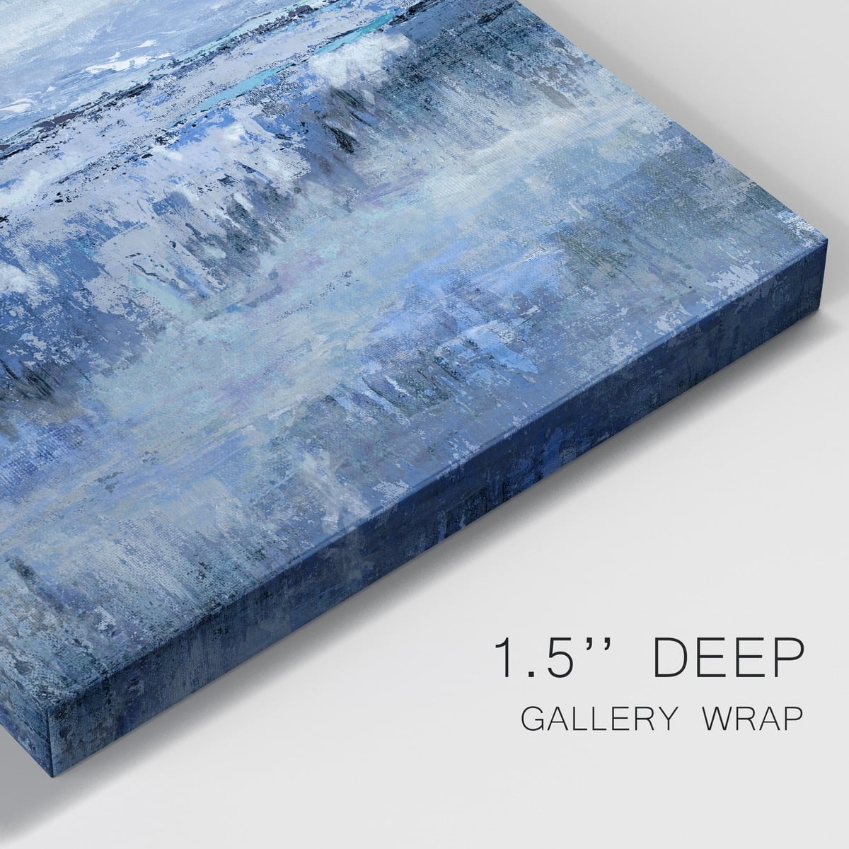 Coastal Indigo Premium Gallery Wrapped Canvas - Ready to Hang - 24 x 36