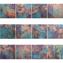 24 Sheets Weathered Scrapbook Paper 6 x 6 Inch Vintage Decorative Craft Background Paper Pad for Scrapbooking Papercrafts Journals Planner Card Making Diary Album Decor Decoupage DIY Crafts 1set