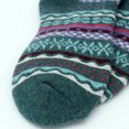 thumbnail image 6 of 5 Pairs Womens Wool Socks Thick Knit Vintage Winter Warm Cozy Crew Socks, 6 of 9