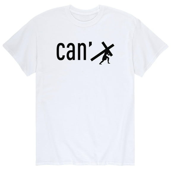 Instant Message - Can With Jesus - Men's Short Sleeve Graphic T-Shirt