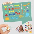 thumbnail image 2 of Marble Run,135 PCS Marble Maze Building Block Toys Gravitrax MaxTronic MaxTronic, 2 of 2
