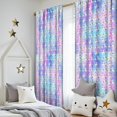 thumbnail image 5 of Blackout Kids Curtains,Rainbow Unicorn Pattern Childrens Insulated Curtains Set Of 2,Bedroom Essentials,Toddler Room Decor 52"x84", 5 of 5