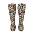 thumbnail image 6 of Kdxio Leopard Dots Funny Silky Novelty Funky Long Knee High Socks Soft 3D Print Cosplay Crazy Stockings for Men Women, 6 of 8