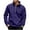Purple, variant on Paiwinds Men's Half Zip Hoodie with Sleeve Pocket, Lightweight Pullover Top with Zipper Front & Kangaroo Pocket, Casual Athletic Sweatshirt for Streetwear