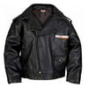 Harley-Davidson 2T  Little Boys Upwing Eagle Biker Pleather Jacket Blk  (2T) 0376074