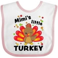 thumbnail image 3 of Inktastic Mimi's Little Turkey Boys or Girls Baby Bib, 3 of 4