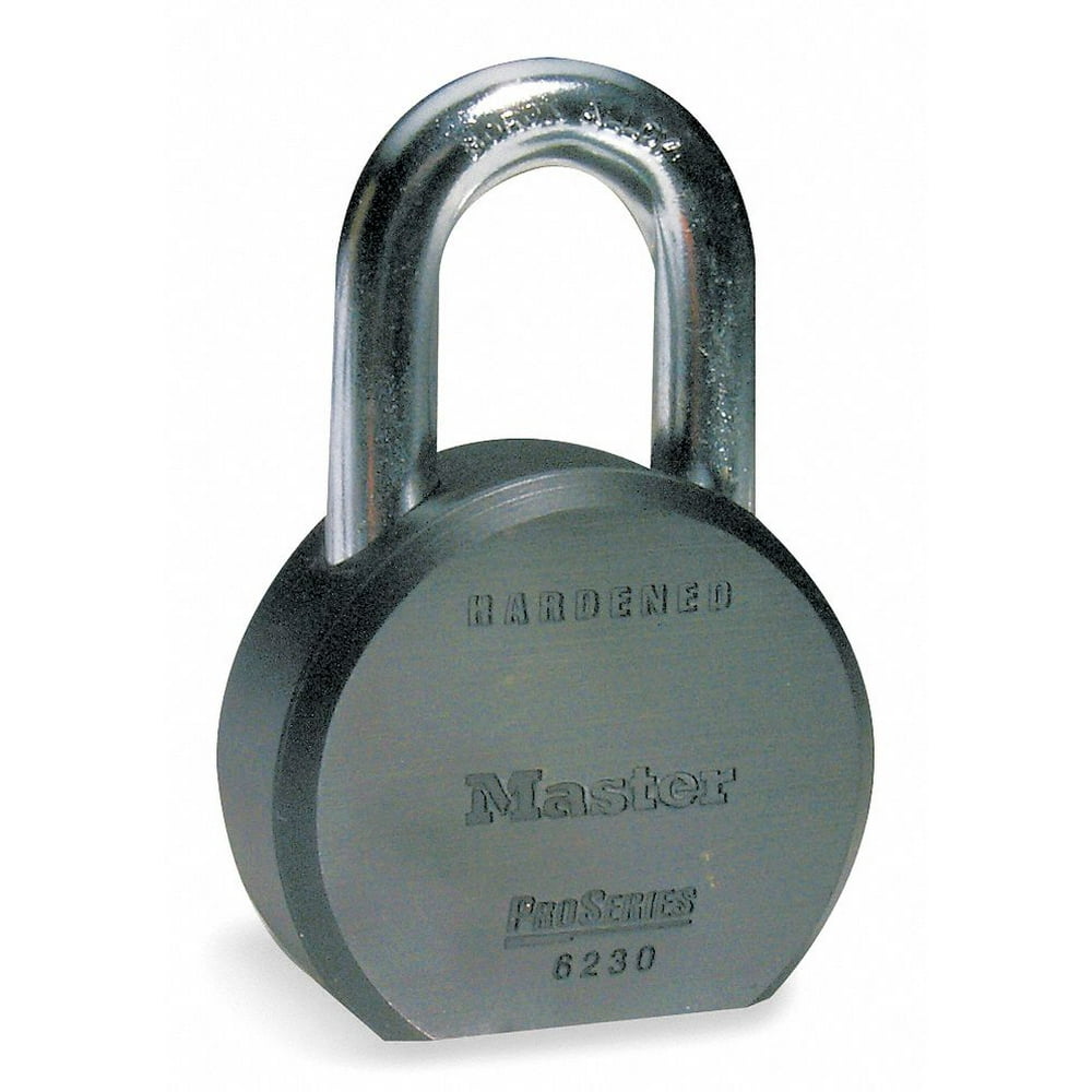 DifferentKeyed Padlock, Open Shackle Type, 11/8" Shackle Height