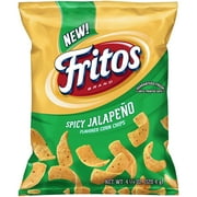 Fritos Spicy Jalapeno Flavored Corn Chips 4.25 oz. Bag