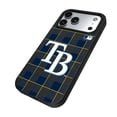 thumbnail image 2 of Keyscaper Tampa Bay Rays Plaid Magnetic Bump iPhone Case, 2 of 6