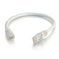 thumbnail image 2 of C2G 1ft Cat5e Snagless Unshielded (UTP) Ethernet Network Patch Cable - White, 2 of 5