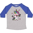 thumbnail image 3 of Inktastic Fitness Unicorn Weightlifting Girls Toddler T-Shirt, 3 of 5