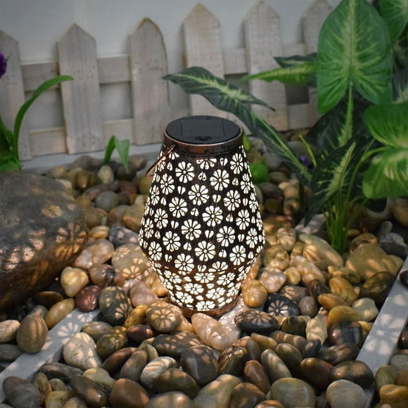 Boovnll Solar Lanterns Outdoor Lanterns Solar Lanterns Outdoor Led Hanging Solar Lights Outdoor for Decoration of Outdoor Places Such As Courtyard