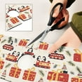thumbnail image 6 of Yayeee Faucet Mat for Kitchen Sink 14.7" Diatomite Long Splash Guard Pad, Christmas Box Train, 6 of 7