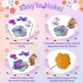 thumbnail image 4 of Kit de manualidades Britik Poke Art, ramo de flores para niñas de 8 a 12 años, 4 of 9