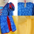 thumbnail image 6 of Girls Snow Costume Princess Dress Halloween Birthday Party Outfits, Size 7-8, 6 of 7