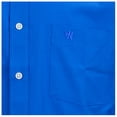 thumbnail image 4 of Manchester Camisa de Vestir Slim Fit  Azul Rey, 15" Cuello 33" Manga Manchester 59952F, 4 of 4