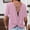 A303 Pink, variant on Womens Short Sleeve Shirts Cap Sleeve Open Back Strappy Front Twist Knot Bottom Blouses Tops Lightweight Retro Casual Summer Beach Vacation Workout T Shirts