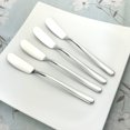 thumbnail image 3 of 10 cuchillos para mantequilla de acero inoxidable, esparcidores de queso/mantequilla, cuchillo para mantequilla, cuchillo para mantequilla de acero inoxidable, esparcidor de queso de 6,5 pulgadas Shuxiu Wang 1327533062572, 3 of 5