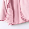thumbnail image 2 of Cethrio Girls Fleece Jackets Size 7-8, Long Sleeve Lightweight Warm Zip up Fall Winter Outerwear Pink, 2 of 8