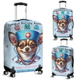 thumbnail image 2 of Just a Certified Nursing Assistant Cna Who Loves Her Chihuahua Travel Luggage Cover Dog Lover Gifts Idea Suitcase Dust Protective Decor - 00003, 2 of 5