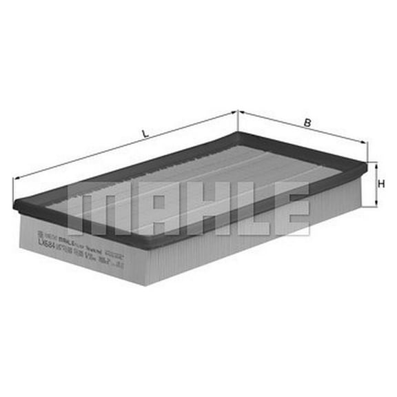 Genuine MAHLE Air Filter