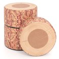 thumbnail image 1 of Gymax 3 PCS Tree Stump Stool Set w/Wood Printing Nature Decoration & Different Height Multicolor, 1 of 10