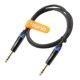 thumbnail image 4 of TISINO Cable TRS de 6,35 mm, trenzado de nailon de 6,35 mm, cable de audio equilibrado macho a macho, 4 of 10