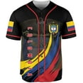 thumbnail image 2 of Personalized Colombia Baseball Jersey Colombian Flag Jersey Colombian Pride Jersey Colombia Shirt Men Women S-5XL (4XL), 2 of 7