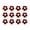 Dark Red White, variant on 12Pcs 28mm Foosballs Table Game Replacement Balls Official Tabletop Game Balls Table Soccer Balls Football Machine Part